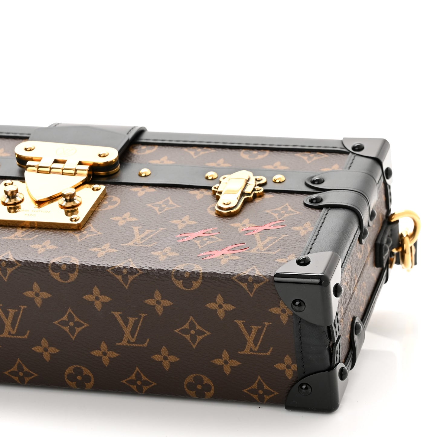 Monogram Petite Malle East West Black