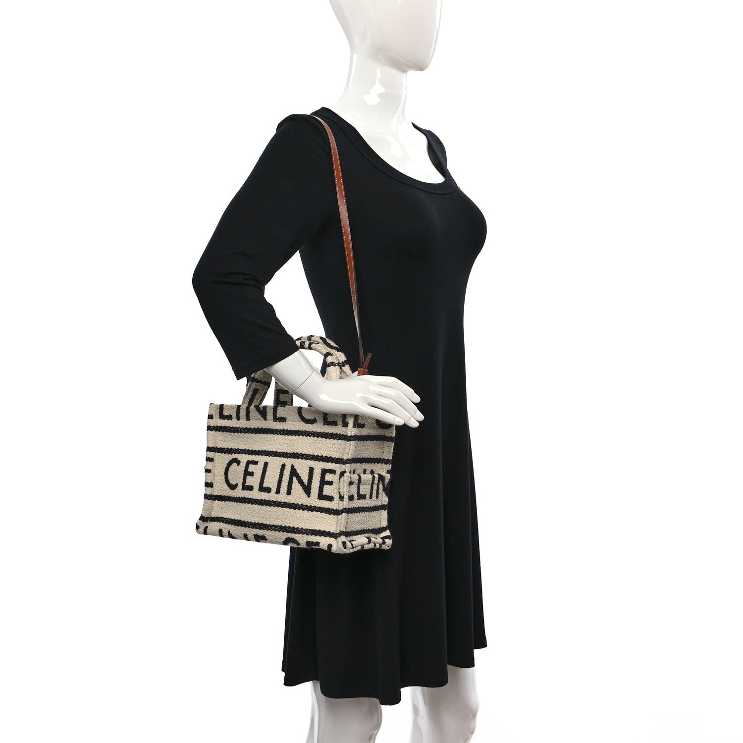 Celine Canvas Small All Over Cabas Thais 2 of 8