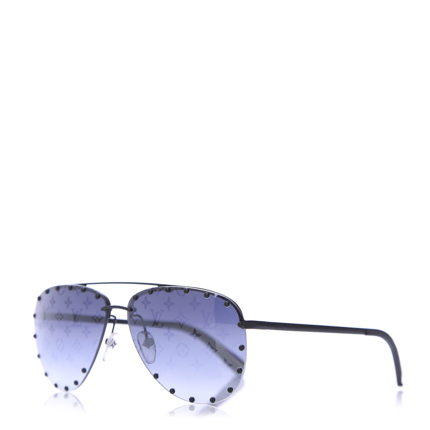 Monogram The Party Aviator Sunglasses Z0971U Black