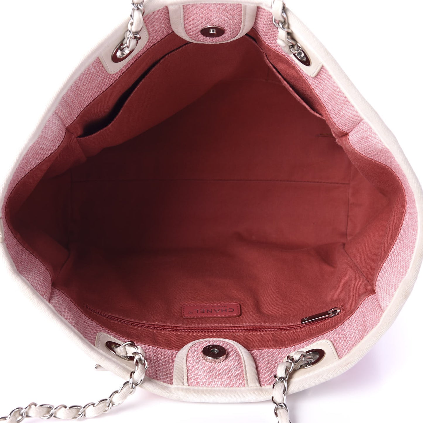 Canvas Small Deauville Tote Pink