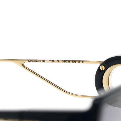 Christian Dior Square 30 Montaigne Sunglasses Black 7 of 9