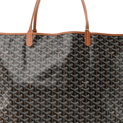 Goyard Goyardine Saint Louis GM Black Gold 9 of 11