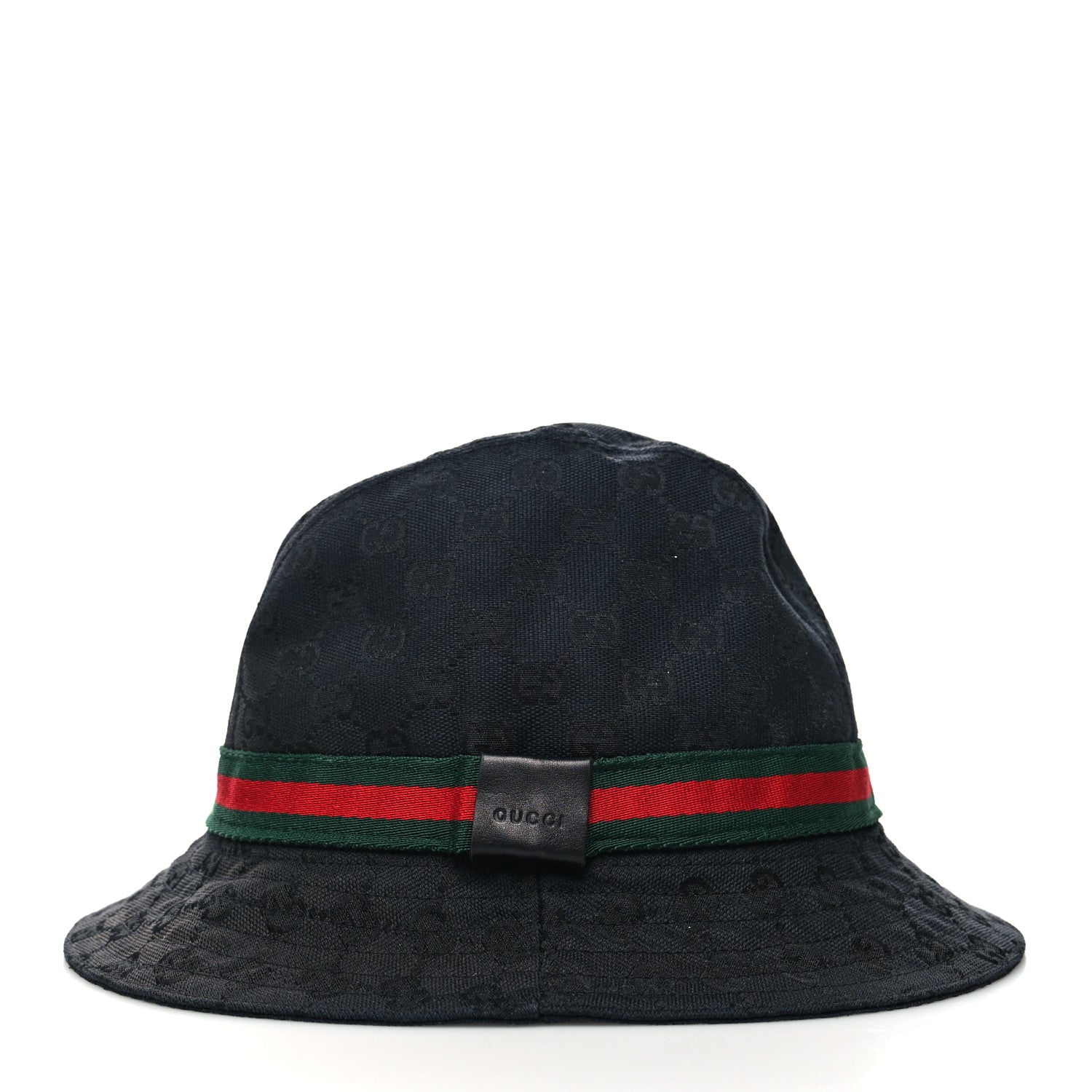 Gucci Monogram Web Bucket Hat XL Black 5 of 7