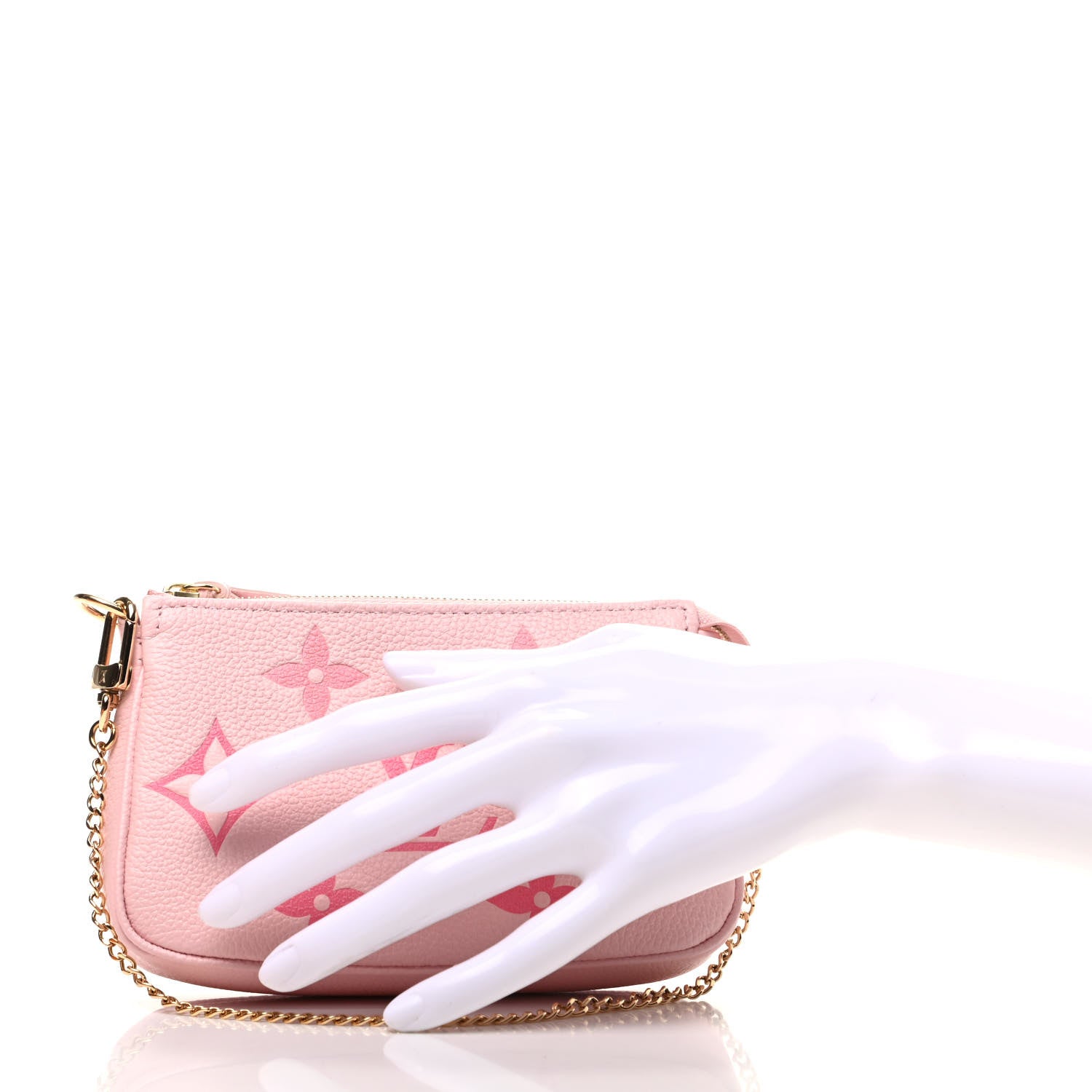 Louis Vuitton Empreinte Monogram Giant By The Pool Mini Pochette Accessories Bouton De Rose 2 of 9