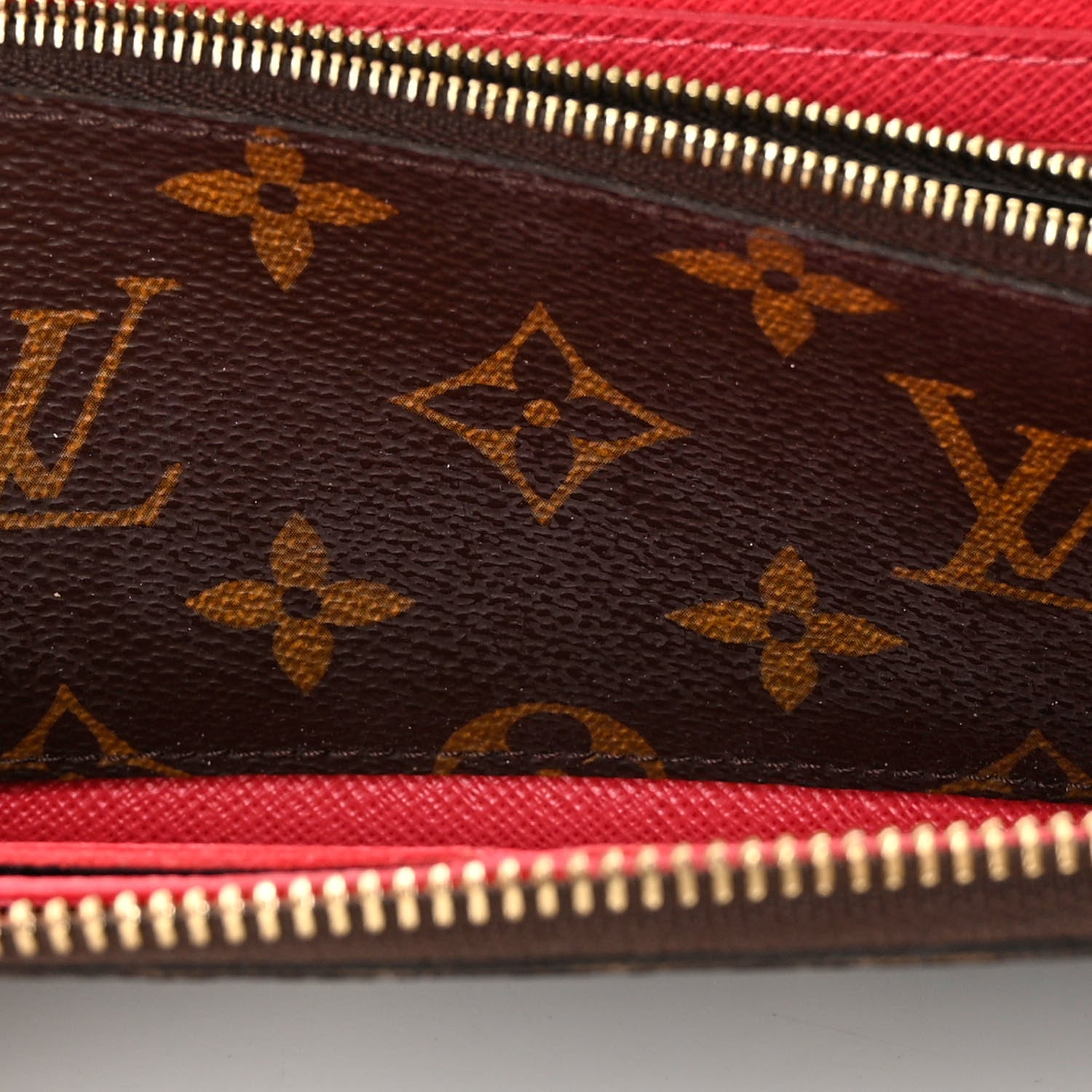 Louis Vuitton Monogram Clemence Wallet Grenade 9 of 14