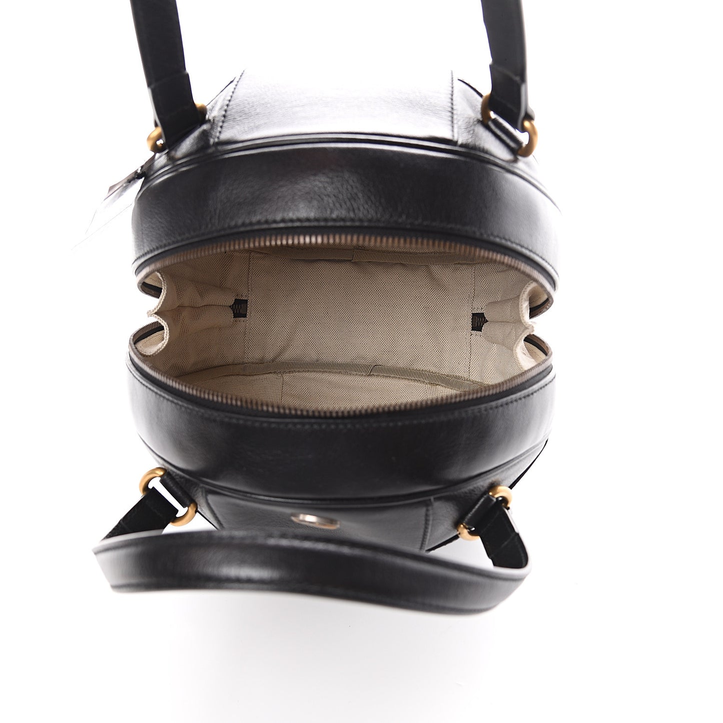 Piuma Lux Energy Tifosa Basketball Shaped Shoulder Bag Black