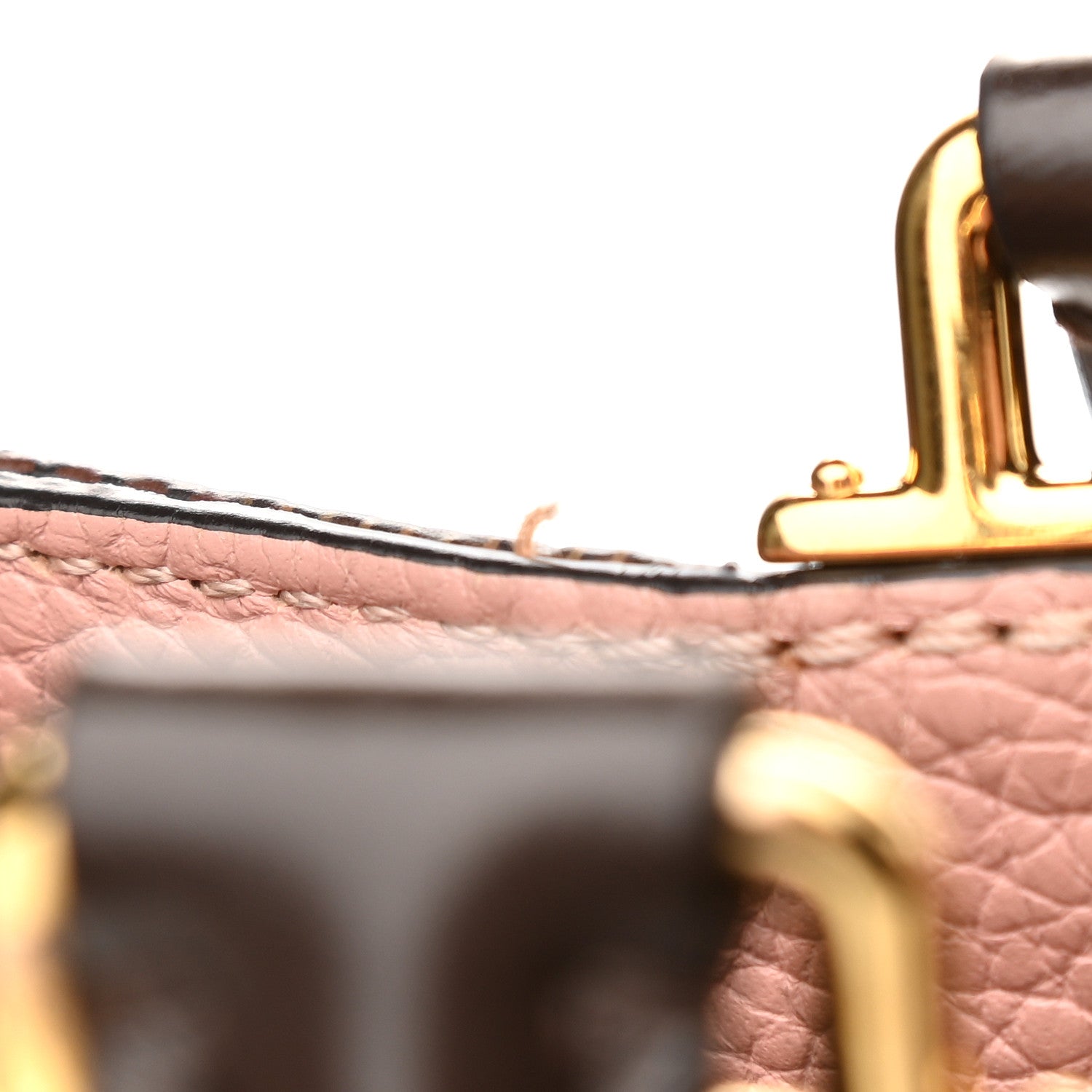 Louis Vuitton Damier Ebene Cuir Taurillon Brittany Magnolia 10 of 11