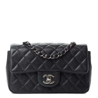 Chanel Caviar Quilted Mini Rectangular Flap Black 1 of 13