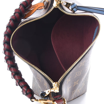 Louis Vuitton Monogram Beaubourg Hobo Mini Bordeaux Red Peach Safran Blue Jean Blue 8 of 10