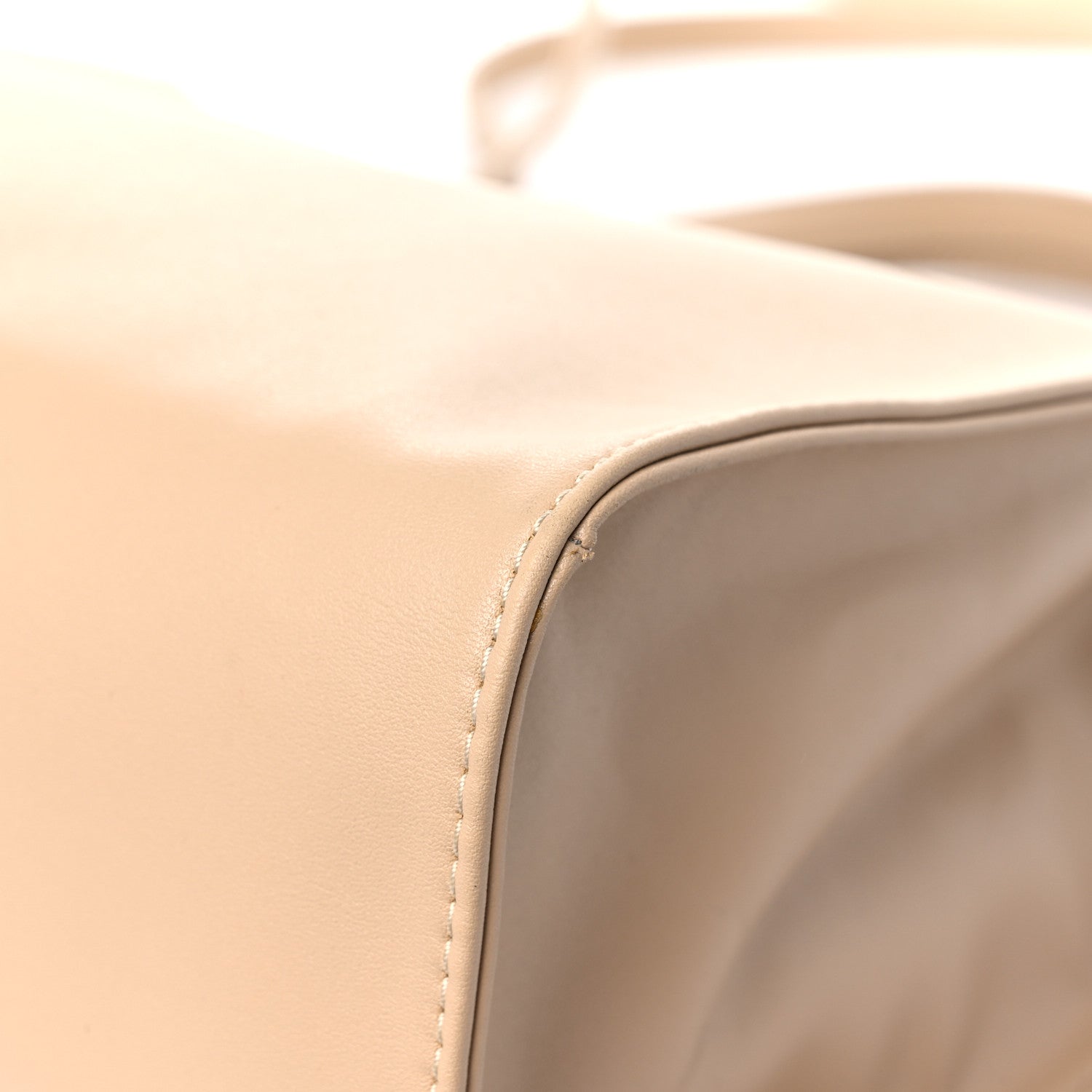 Telfar Vegan Leather Medium Shopping Bag Cream 9 of 12