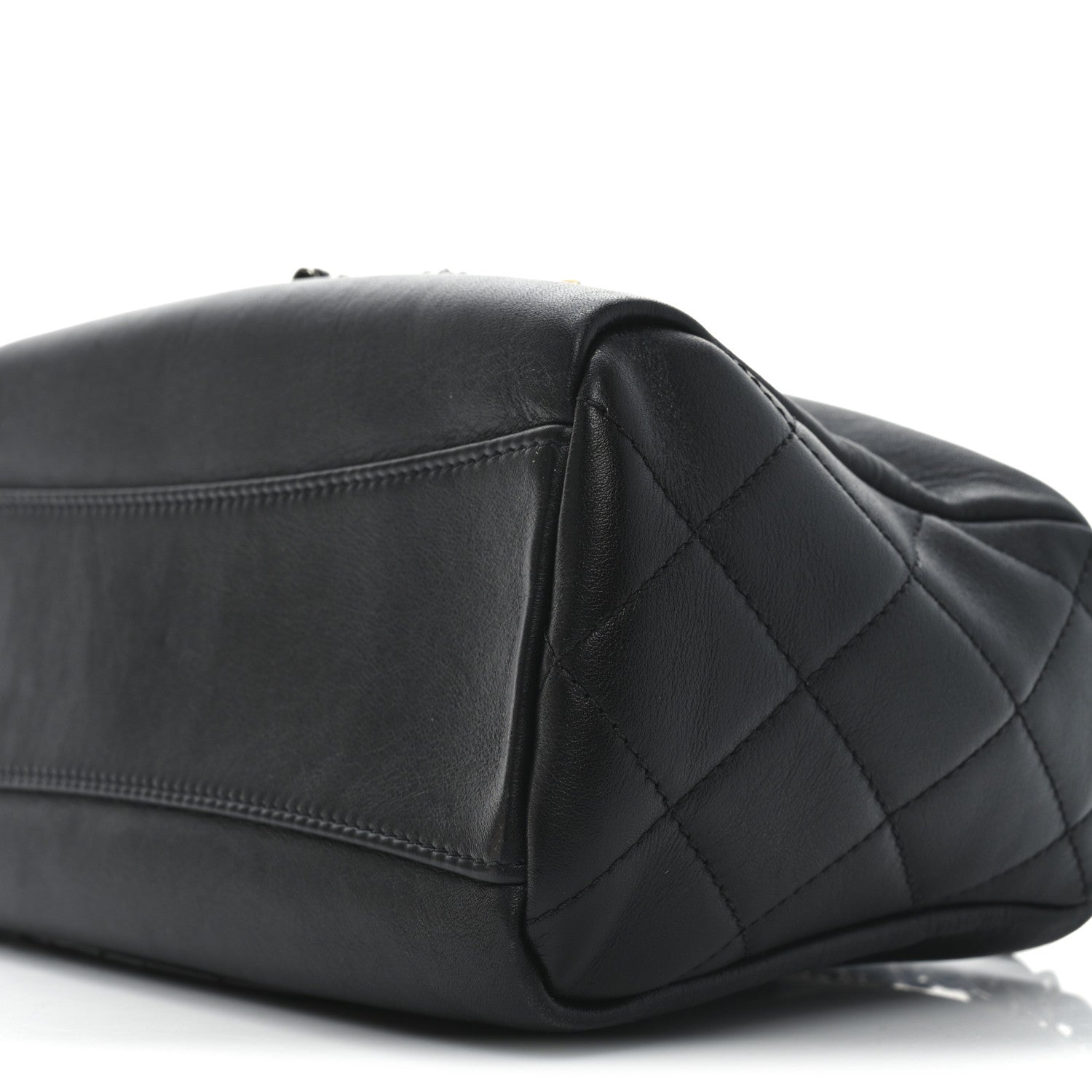 Chanel Calfskin Chain 20s Signature Hobo Black 9 of 9