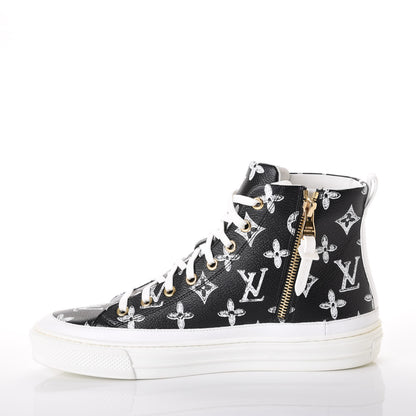 Louis Vuitton Catogram Stellar Sneaker Boots 39 Black 2 of 10