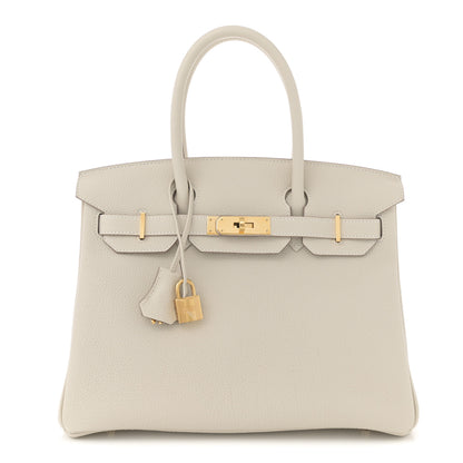 Hermes Togo Birkin 30 Craie 1 of 9