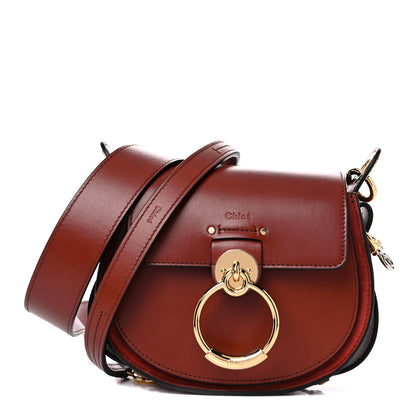 Chloe Calfskin Small Tess Bag Sepia Brown 1 of 9