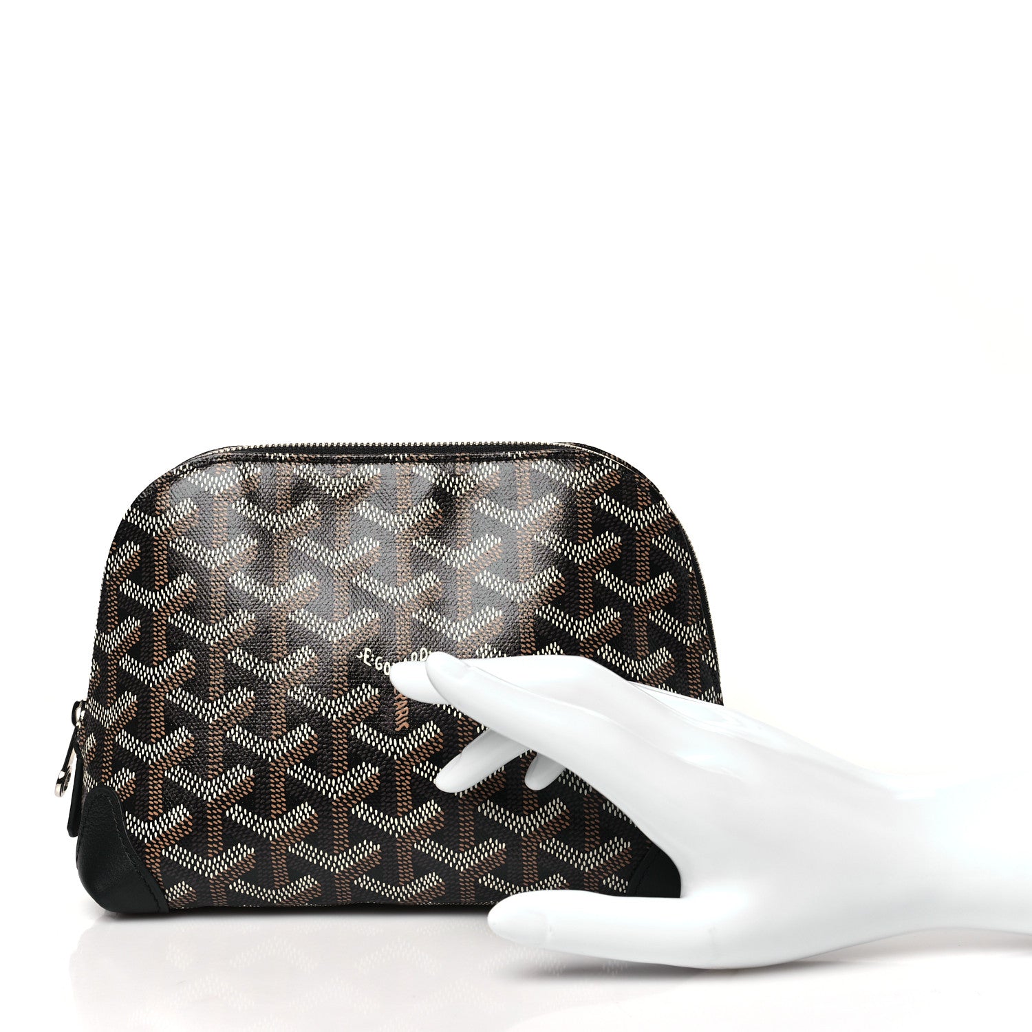 Goyard Goyardine Vendome Toiletry Pouch Black 2 of 9