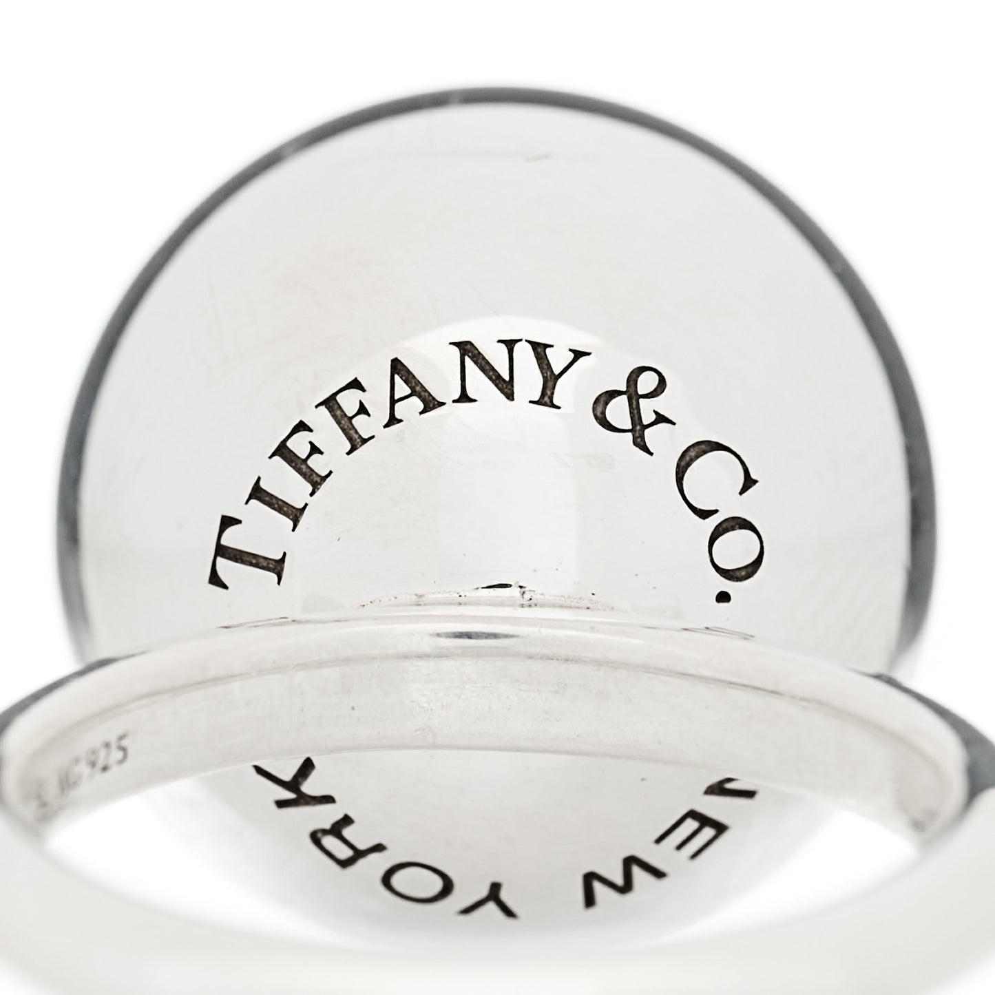 Sterling Silver 15.75mm HardWear Ball Ring 48 4.5