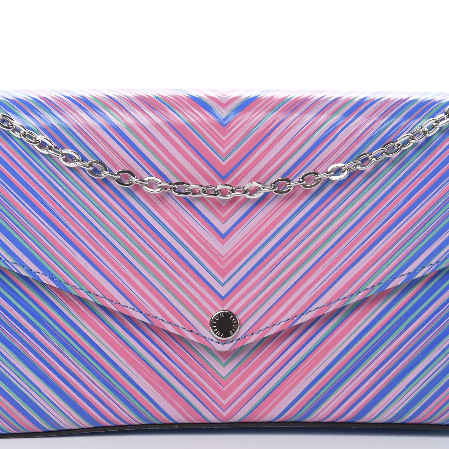 Epi Tropical Pochette Felicie Blue Rose