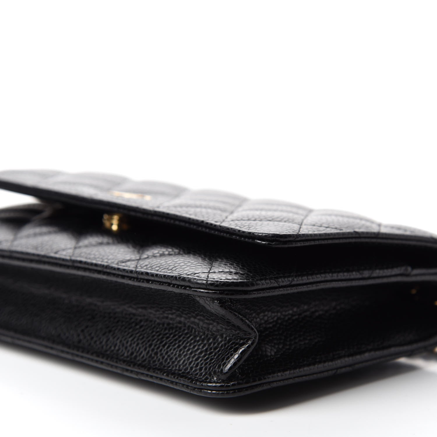 Chanel Caviar Quilted Wallet On Chain WOC Black 7 of 13