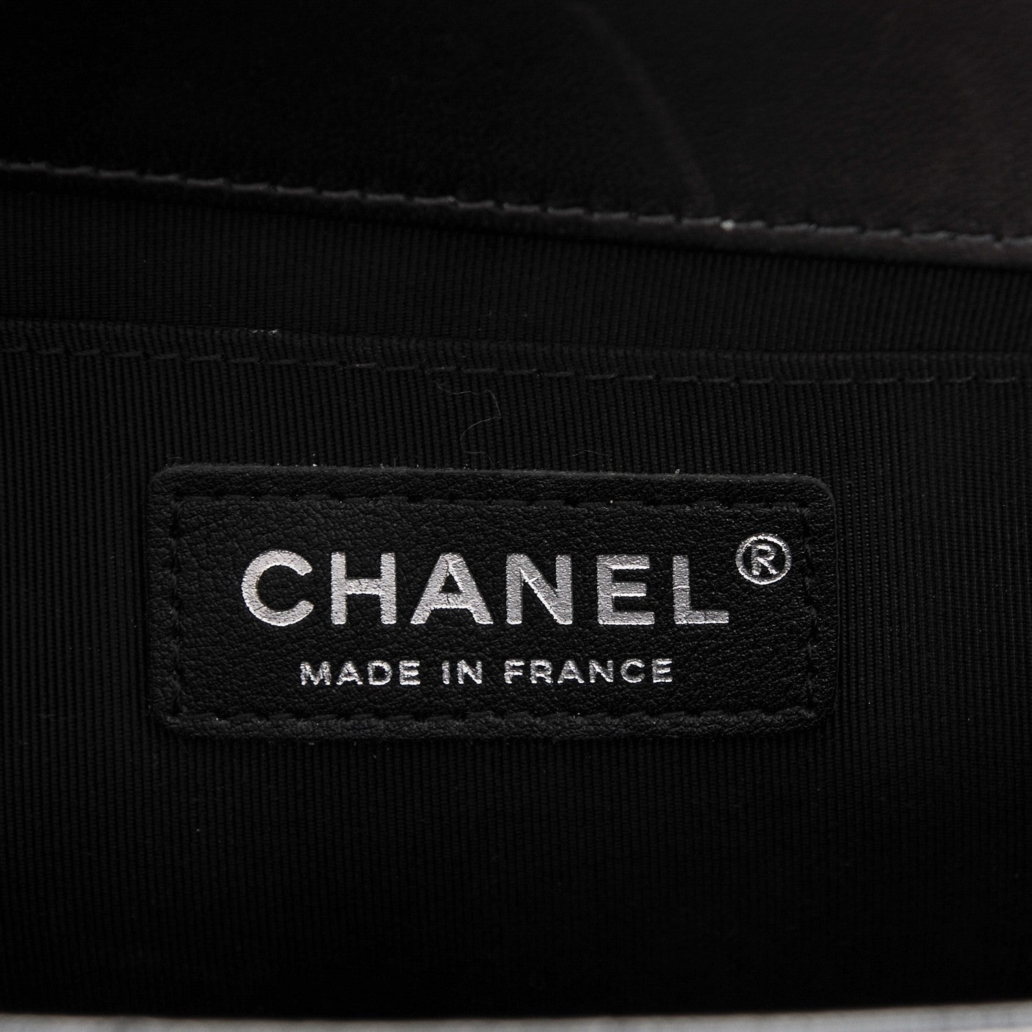 Chanel Lambskin Quilted Medium Boy Flap Black 6 of 8