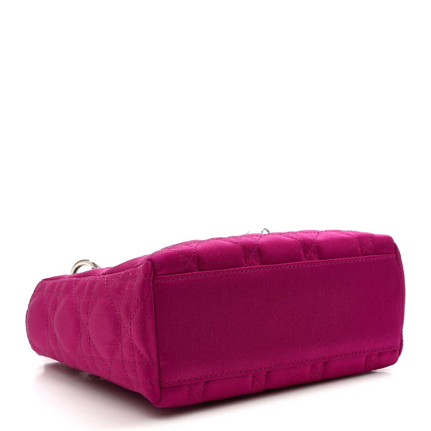 Christian Dior Satin Cannage Mini Lady Dior Pink 4 of 10