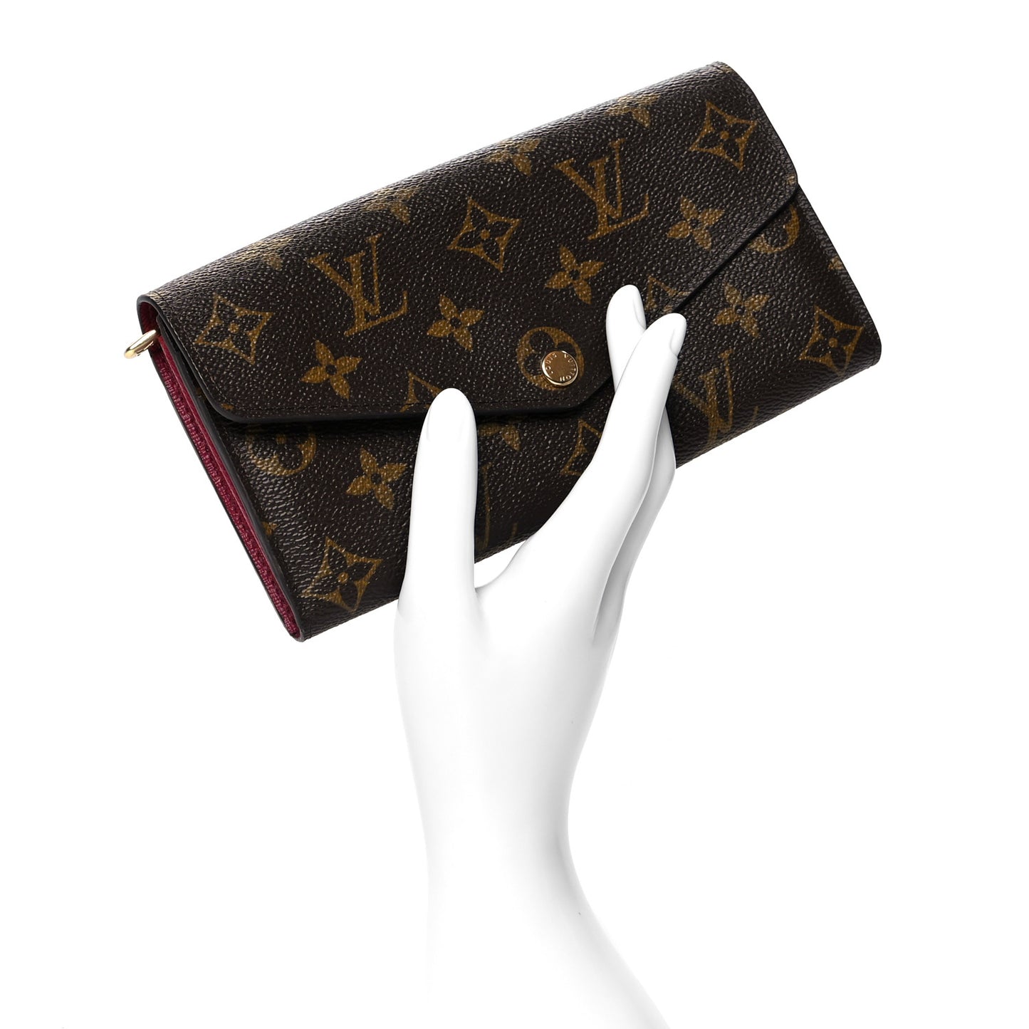 Monogram Sarah Wallet NM Fuchsia