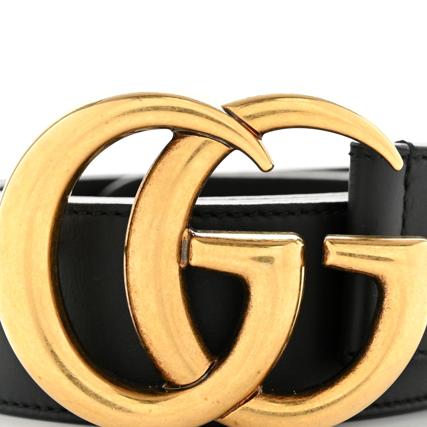 Gucci Calfskin Double G 40mm Belt 95 38 Black 6 of 8