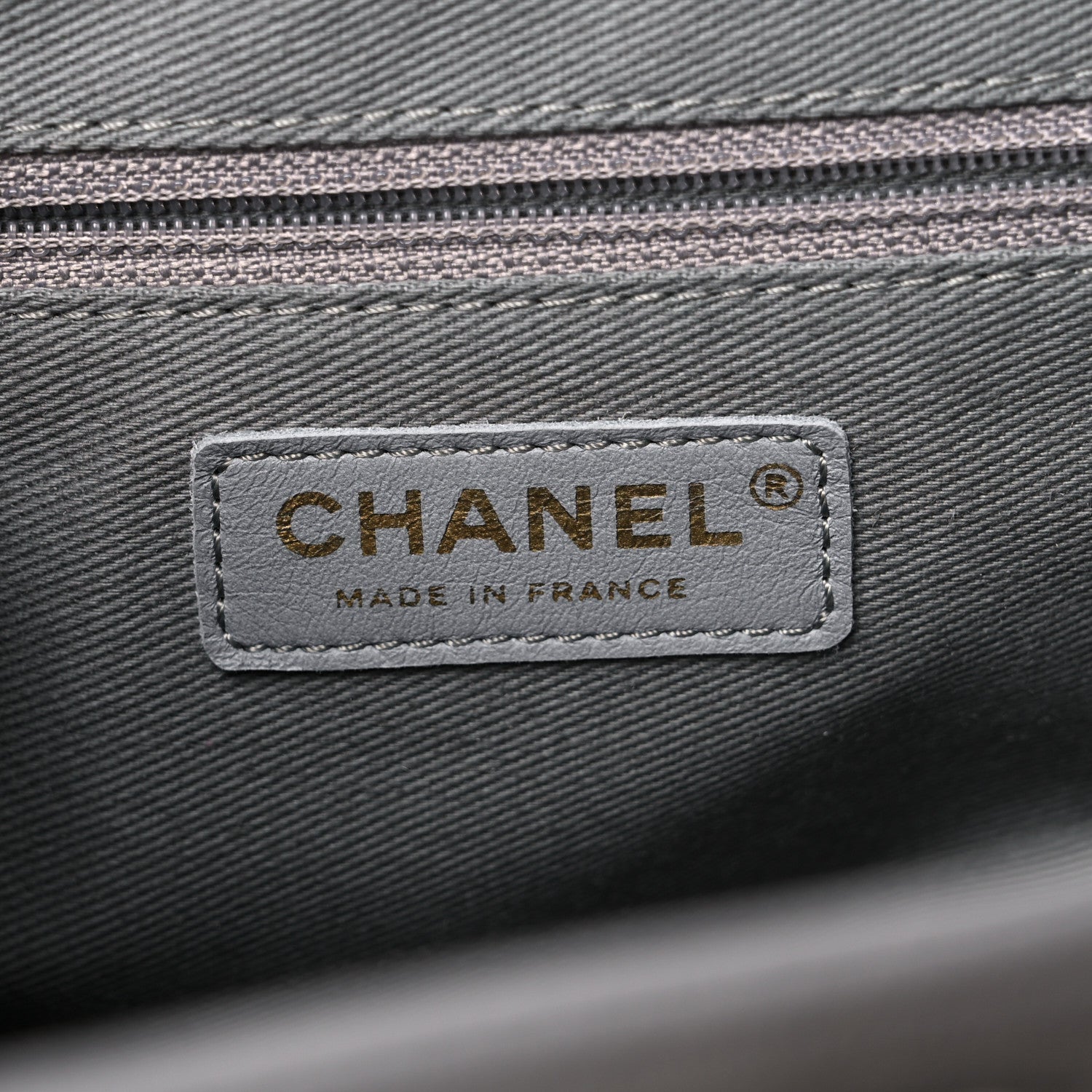 Chanel Caviar Quilted Large Business Affinity Flap Grey 6 of 14