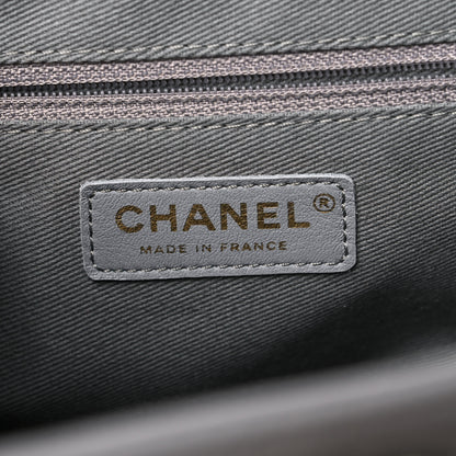 Chanel Caviar Quilted Large Business Affinity Flap Grey 6 of 14