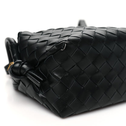 Bottega Veneta Nappa Intrecciato Loop Top Handle Camera Bag Black 9 of 10