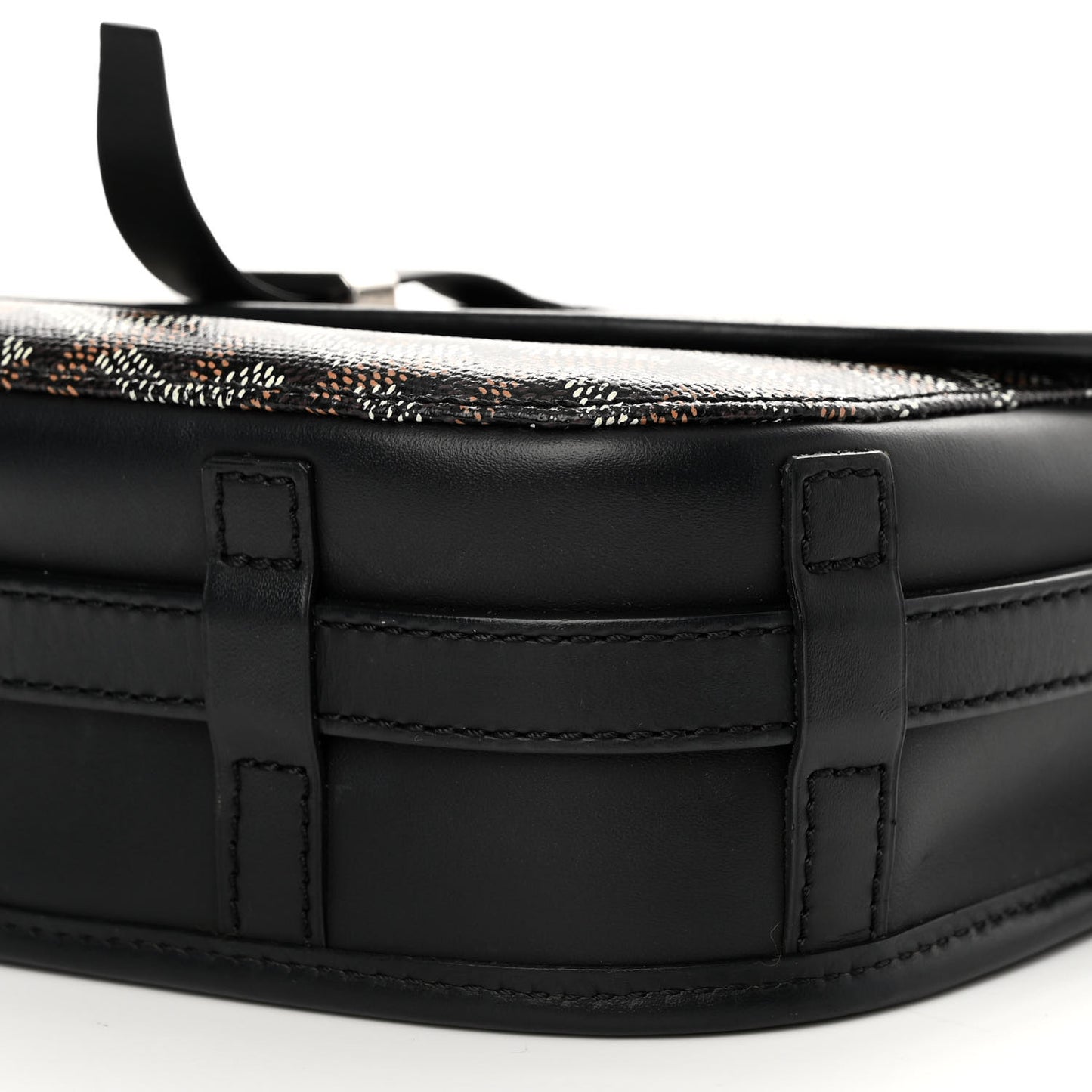 Goyardine Belvedere II PM Messenger Bag Black