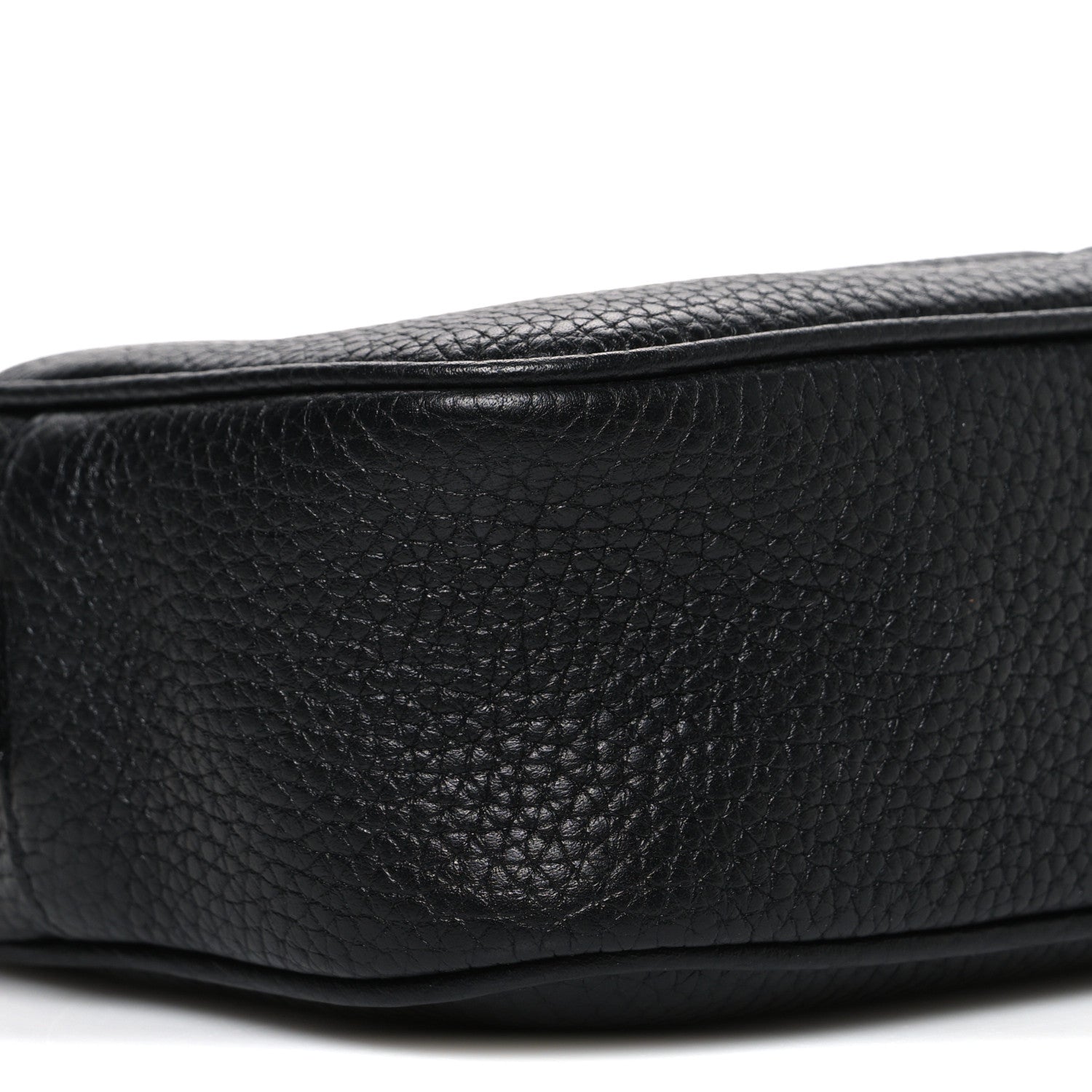 Gucci Pebbled Calfskin Mini Soho Disco Bag Black 9 of 10