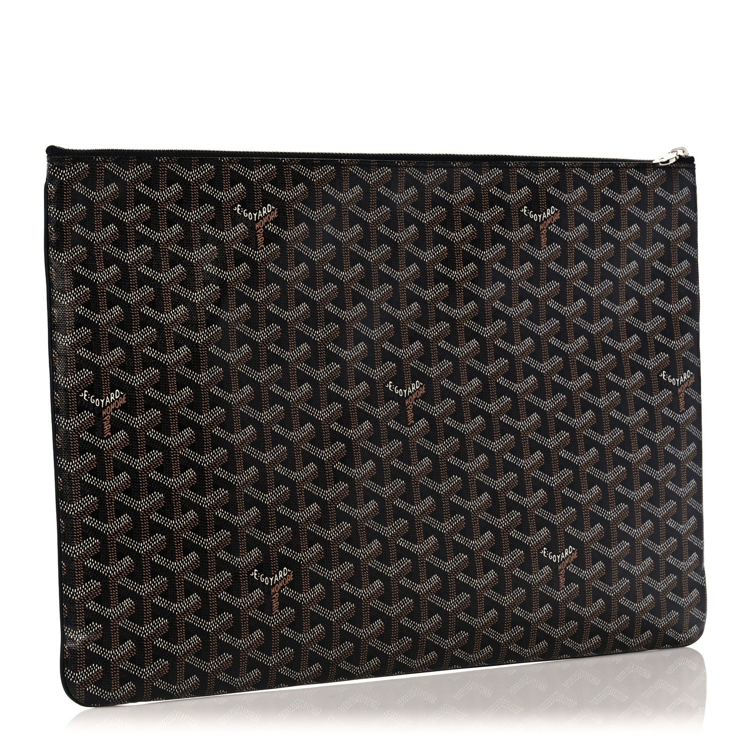 Goyard Goyardine Senat Pochette GM Black 3 of 9