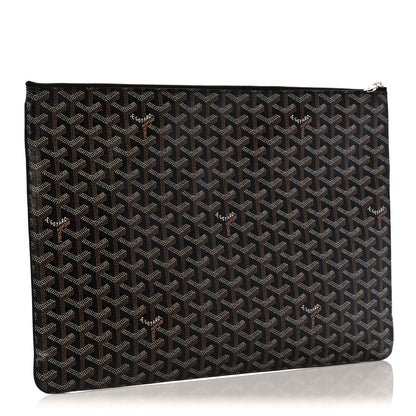 Goyard Goyardine Senat Pochette GM Black 3 of 9