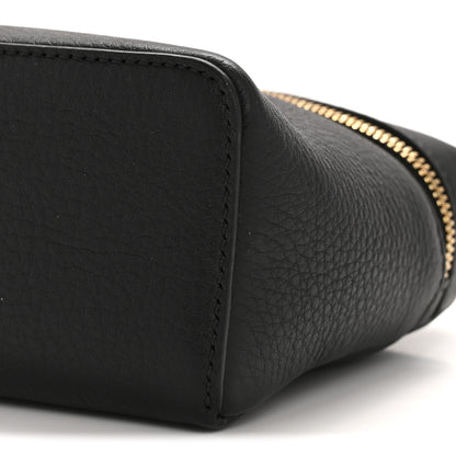 Loro Piana Grained Calfskin L19 Extra Pocket Pouch Black 9 of 10