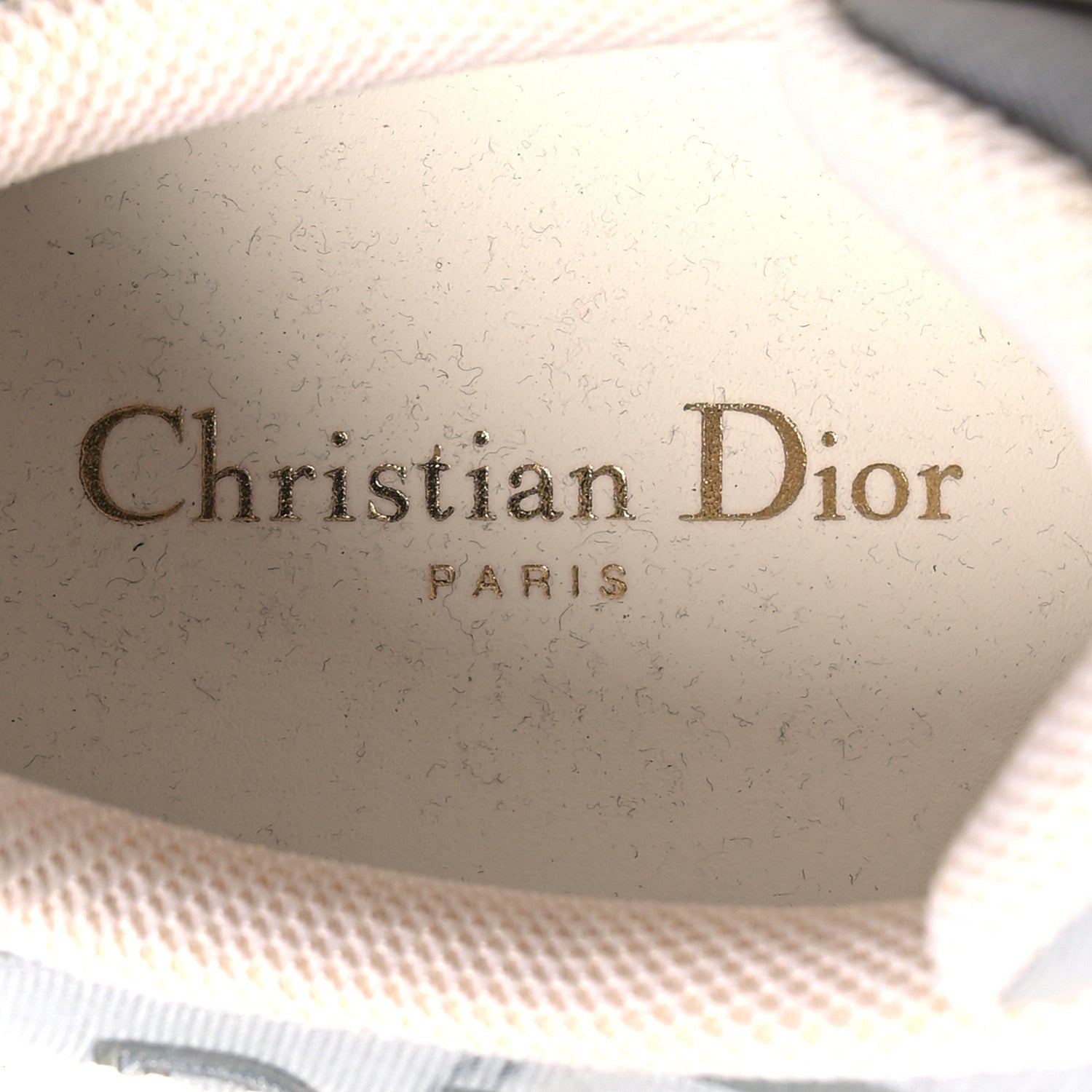 Christian Dior Reflective Fabric Nylon Dior-ID Platform Sneakers 39 Silver 8 of 8