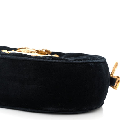 Dolce & Gabbana Velvet Devotion Crossbody Bag Black 9 of 9
