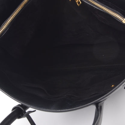 Saint Laurent Calfskin Large Sac De Jour Carryall Black 6 of 20