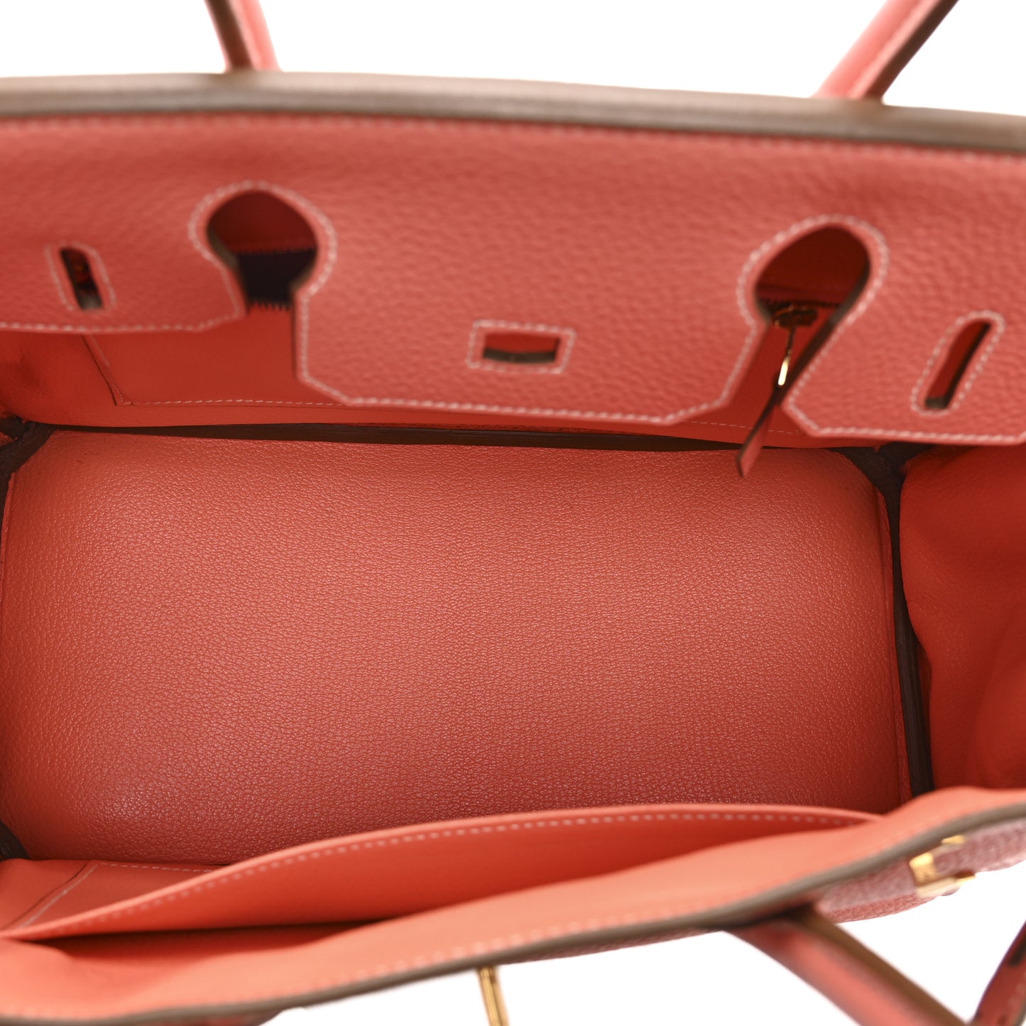Taurillon Birkin 30 Flamingo