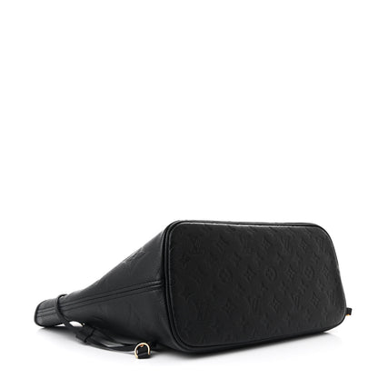 Louis Vuitton Empreinte Monogram Giant Neverfull MM Black 4 of 9
