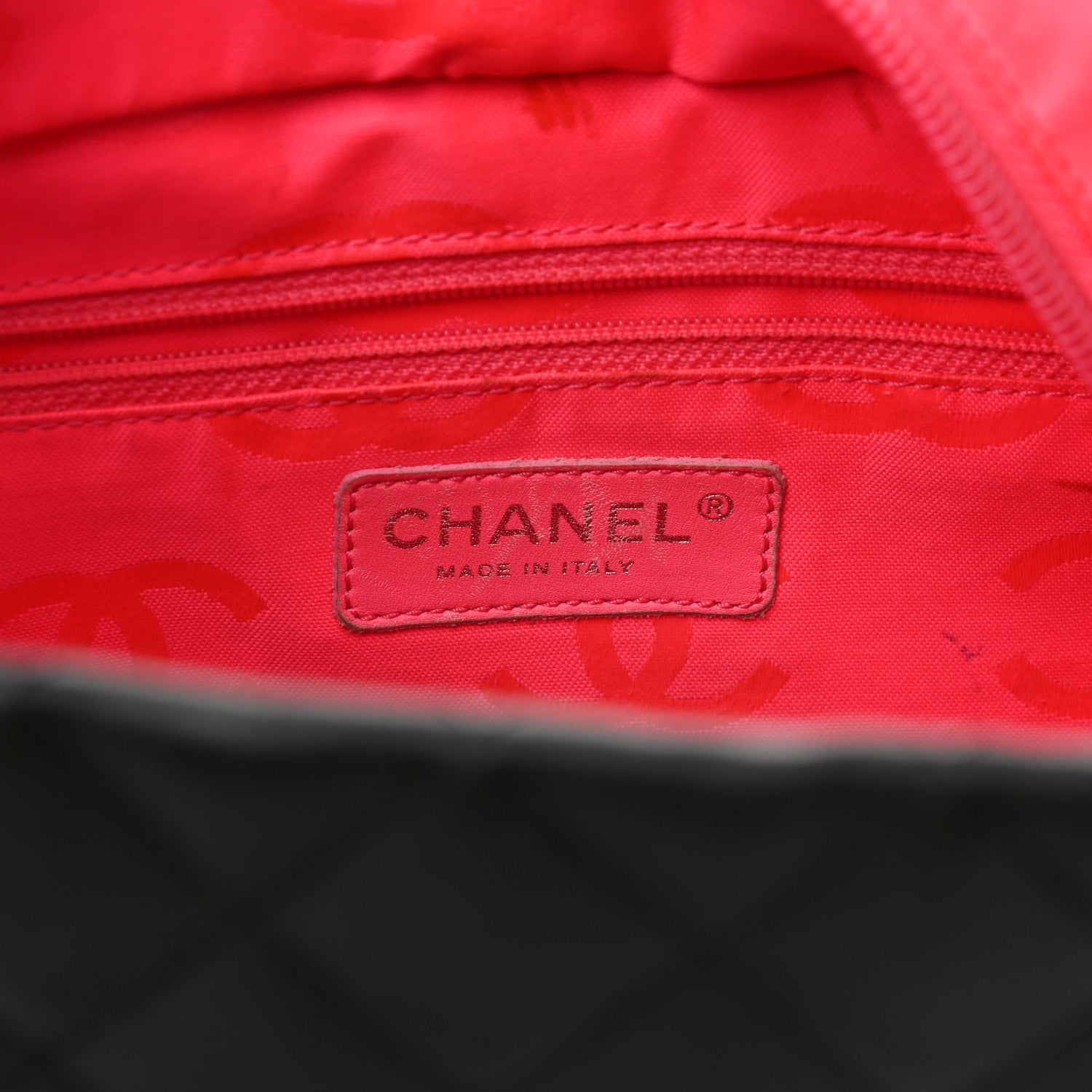 Chanel Calfskin Quilted Large Cambon Tote Black 6 of 12