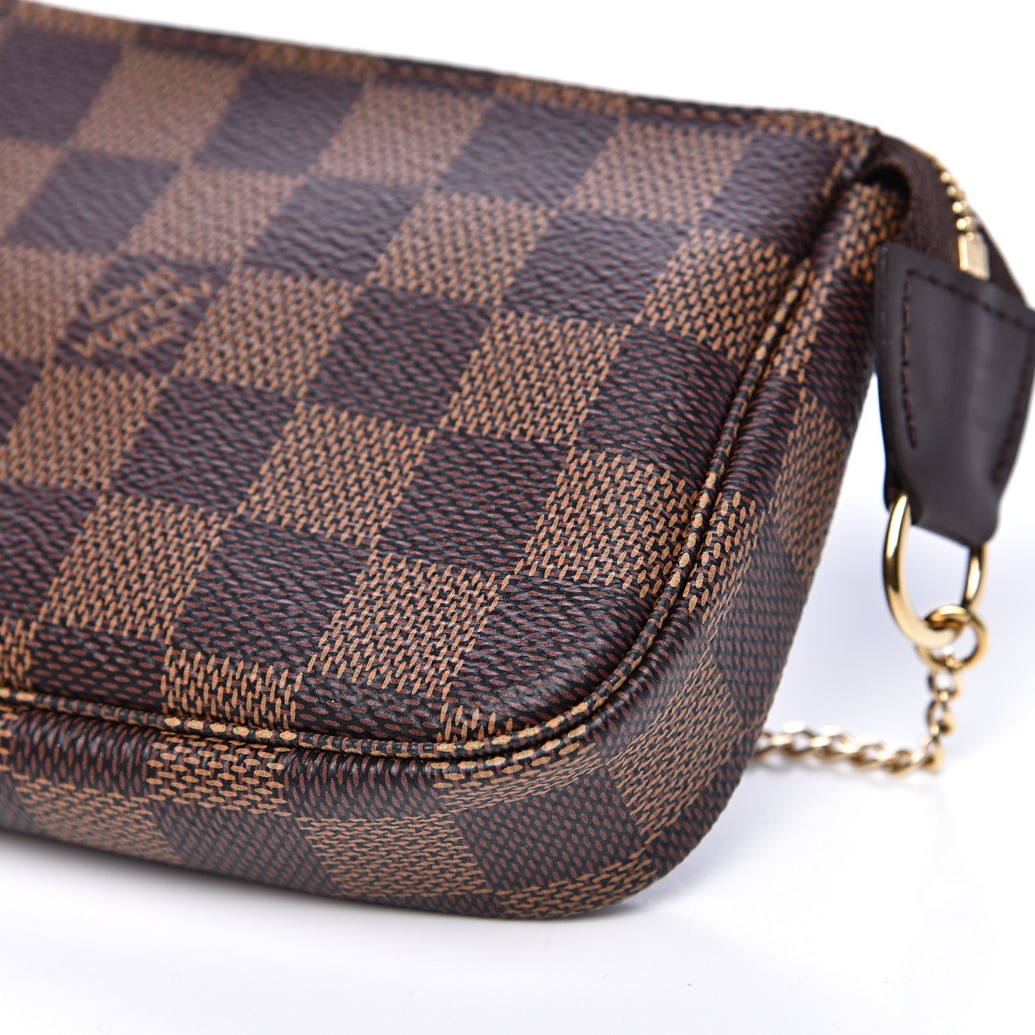 Louis Vuitton Damier Ebene Mini Pochette Accessories 8 of 9