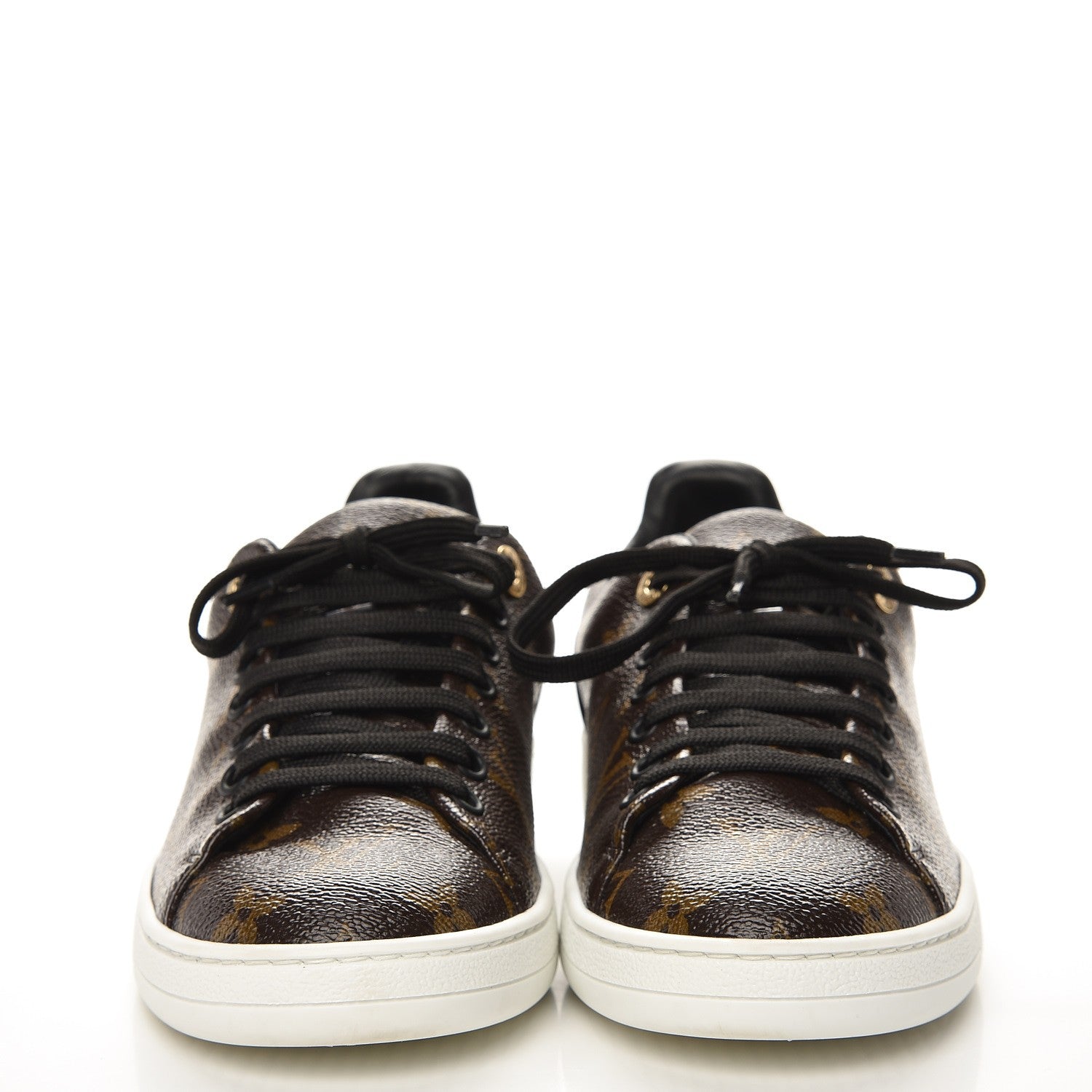Louis Vuitton Patent Monogram Frontrow Sneakers 36.5 2 of 13