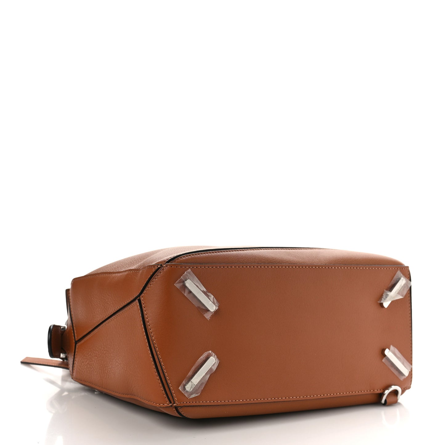 Calfskin Medium Puzzle Bag Tan