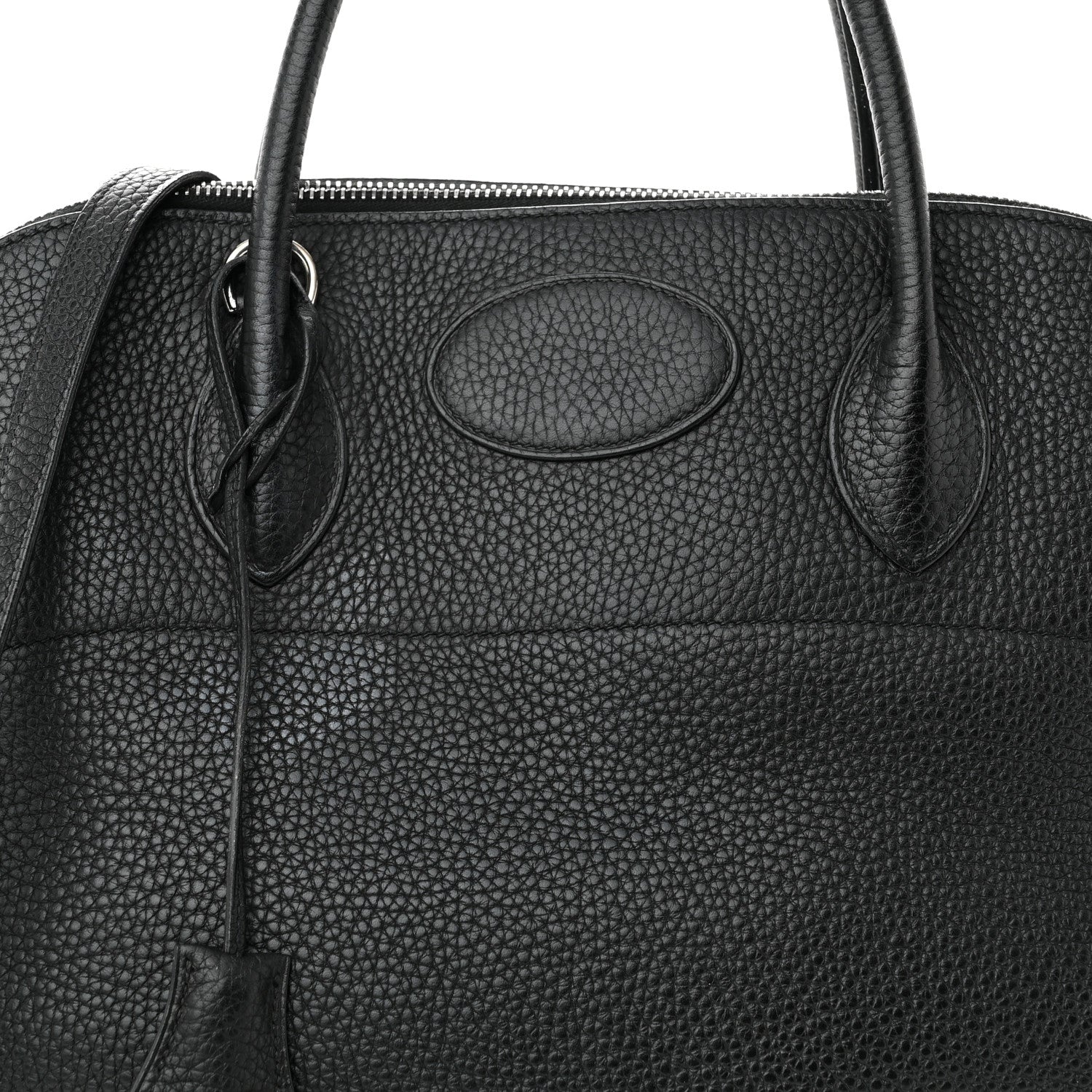 Hermes Taurillon Clemence Bolide 35 Black 7 of 11