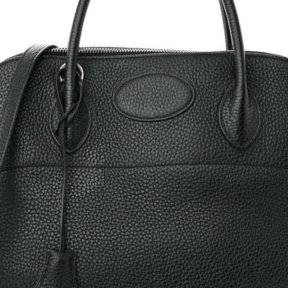 Hermes Taurillon Clemence Bolide 35 Black 7 of 11