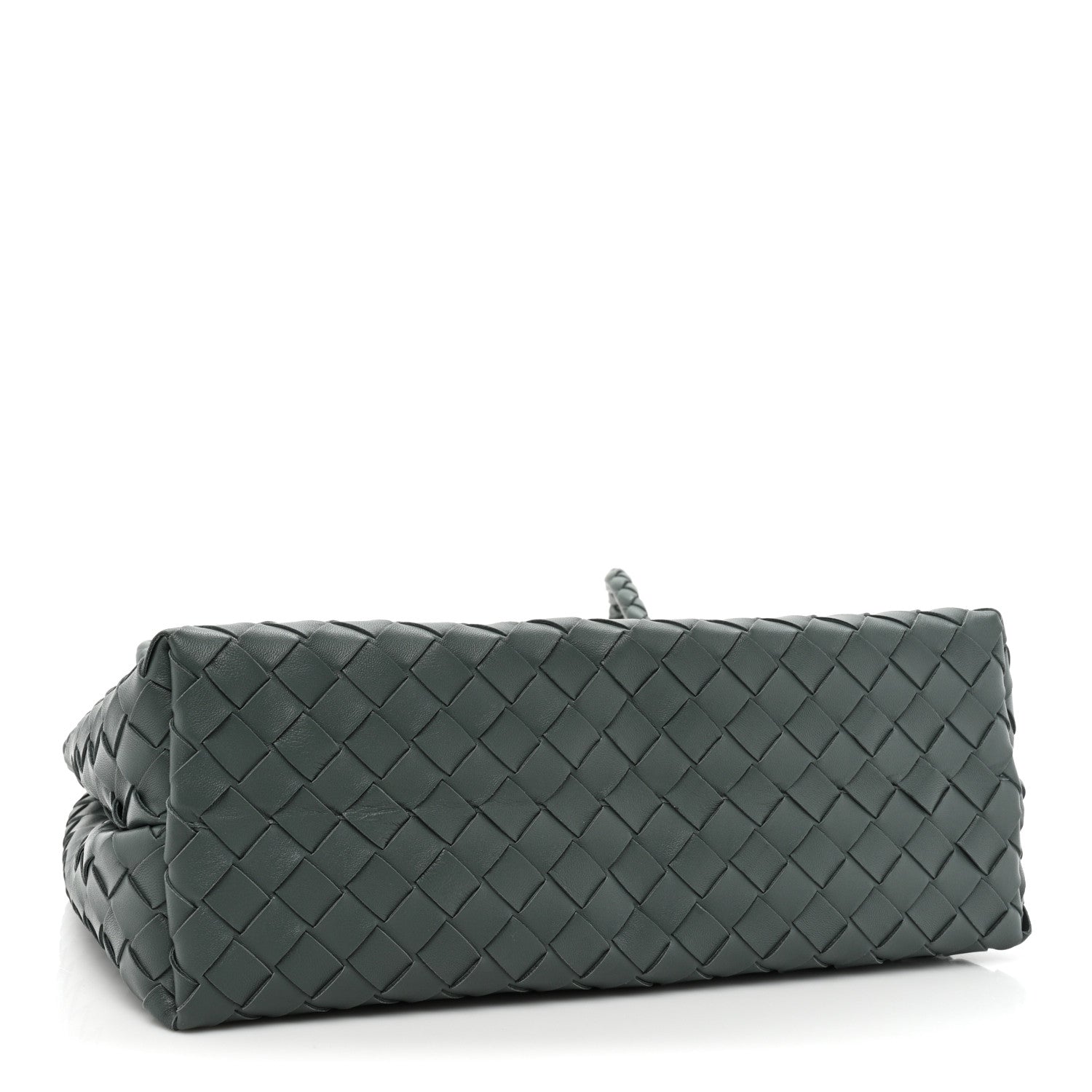 Bottega Veneta Nappa Intrecciato Medium Andiamo Shoulder Bag Slate 4 of 12