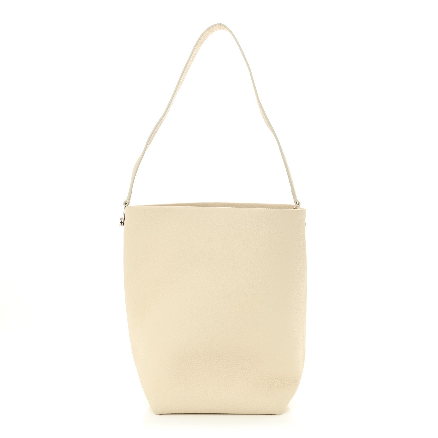 The Row Grained Calfskin Medium N/S Park Tote Ivory 1 of 11