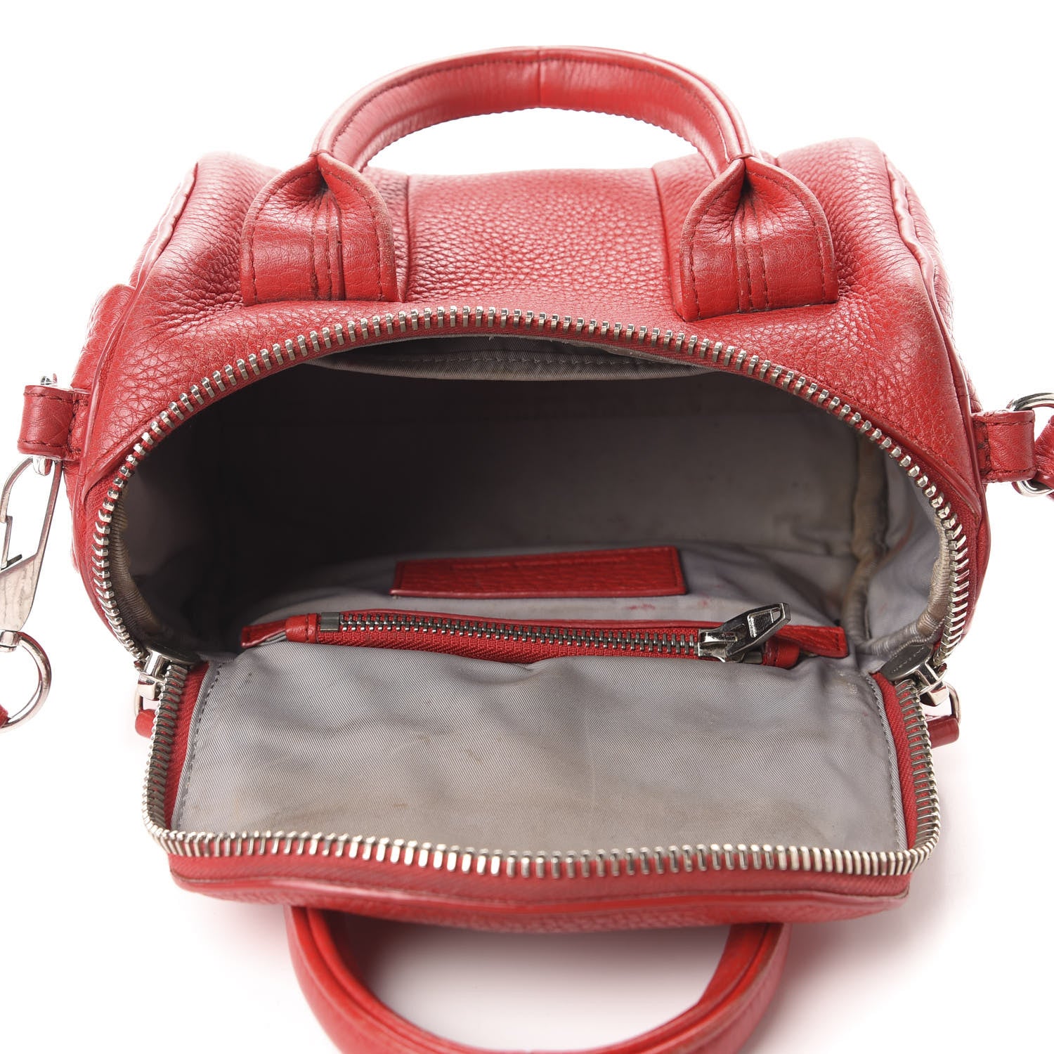 Alexander Wang Pebbled Lambskin Mini Rockie Cult Rhodium Hardware 5 of 19