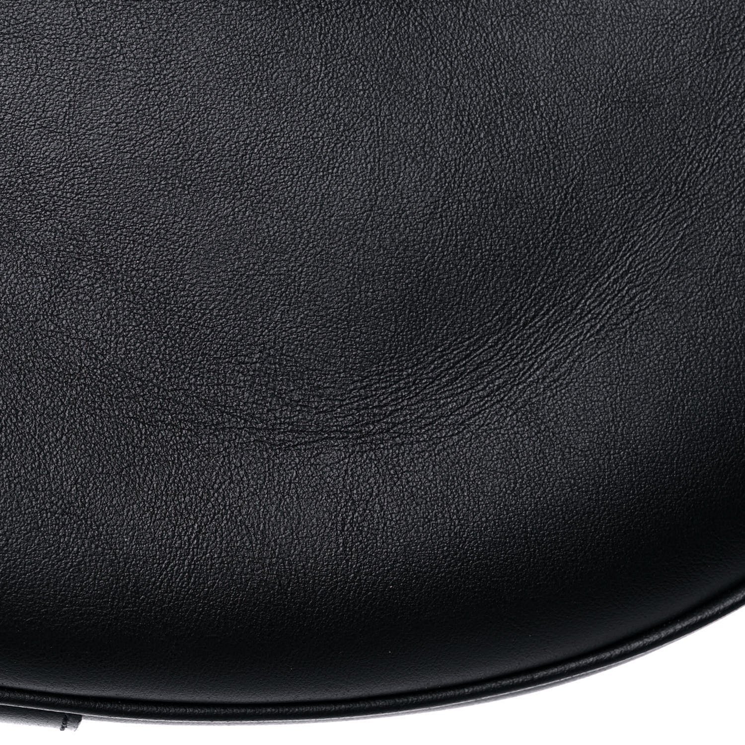 Celine Smooth Calfskin Medium Strap Ava Shoulder Bag Black 8 of 8