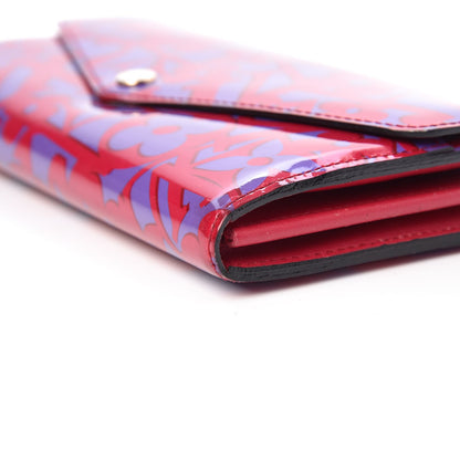 Louis Vuitton Patent Sweet Monogram Sarah Wallet Rose Indien 8 of 13